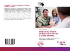 Buchcover von Inequality within Immigrant Families (United States)