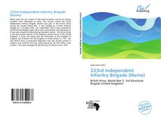 Bookcover of 223rd Independent Infantry Brigade (Home)