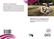 Capa do livro de Albrecht von Rapperswil 