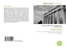 Обложка Doric Order