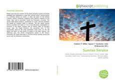 Bookcover of Sunrise Service