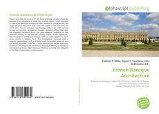 Обложка French Baroque Architecture
