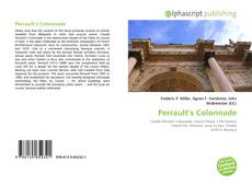 Обложка Perrault’s Colonnade