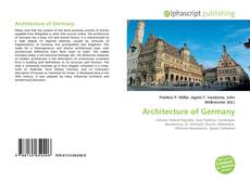Обложка Architecture of Germany