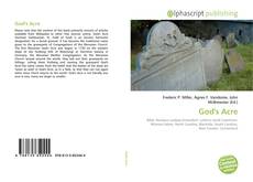 Borítókép a  God's Acre - hoz