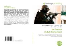 Borítókép a  No Secrets (Adult Protection) - hoz