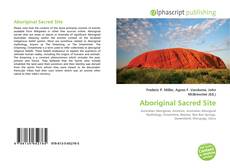 Обложка Aboriginal Sacred Site