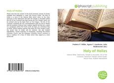 Обложка Holy of Holies