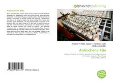 Portada del libro de Antiochene Rite