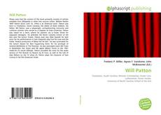 Portada del libro de Will Patton