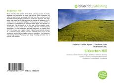 Copertina di Bickerton Hill