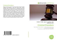 Copertina di Criminal Procedure