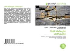 Couverture de 1903 Malazgirt Earthquake