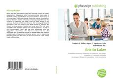 Buchcover von Kristin Luker