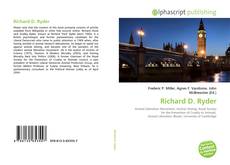 Richard D. Ryder的封面