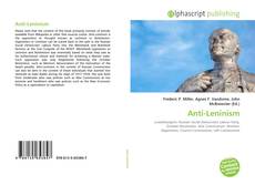 Bookcover of Anti-Leninism