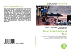 Обложка Blond Ambition World Tour