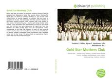 Gold Star Mothers Club kitap kapağı
