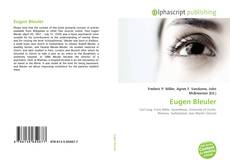 Buchcover von Eugen Bleuler