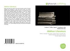 Обложка Abkhaz Literature