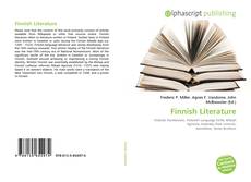 Portada del libro de Finnish Literature