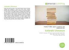 Portada del libro de Icelandic Literature