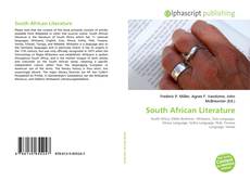 Portada del libro de South African Literature