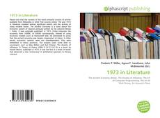 Couverture de 1973 in Literature