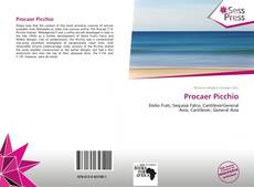 Portada del libro de Procaer Picchio