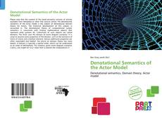 Copertina di Denotational Semantics of the Actor Model