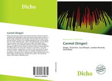 Buchcover von Carmel (Singer)
