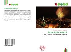 Bookcover of Essentialia Negotii