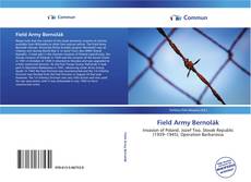 Capa do livro de Field Army Bernolák 