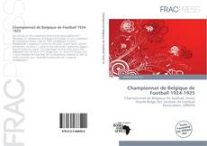 Championnat de Belgique de Football 1924-1925 kitap kapağı