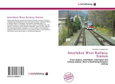 Обложка Interlaken West Railway Station