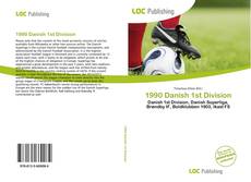 Capa do livro de 1990 Danish 1st Division 