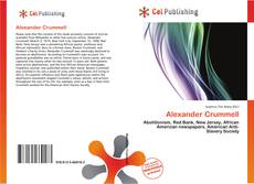 Buchcover von Alexander Crummell