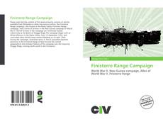 Buchcover von Finisterre Range Campaign