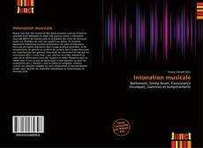 Copertina di Intonation musicale