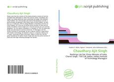 Bookcover of Chaudhary Ajit Singh