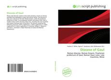 Bookcover of Diocese of Gaul