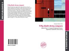 Portada del libro de Fifty-Sixth Army (Japan)