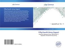 Capa do livro de Fifty-Fourth Army (Japan) 