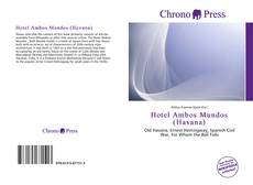 Capa do livro de Hotel Ambos Mundos (Havana) 