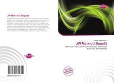 Bookcover of JW Marriott Bogotá