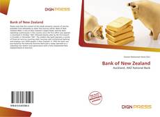 Bookcover of Bank of New Zealand