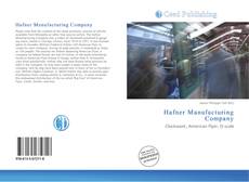 Portada del libro de Hafner Manufacturing Company