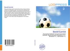 Bookcover of David Carrick