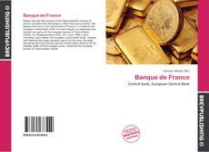 Portada del libro de Banque de France