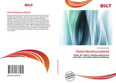 Bookcover of Hotel Newfoundland